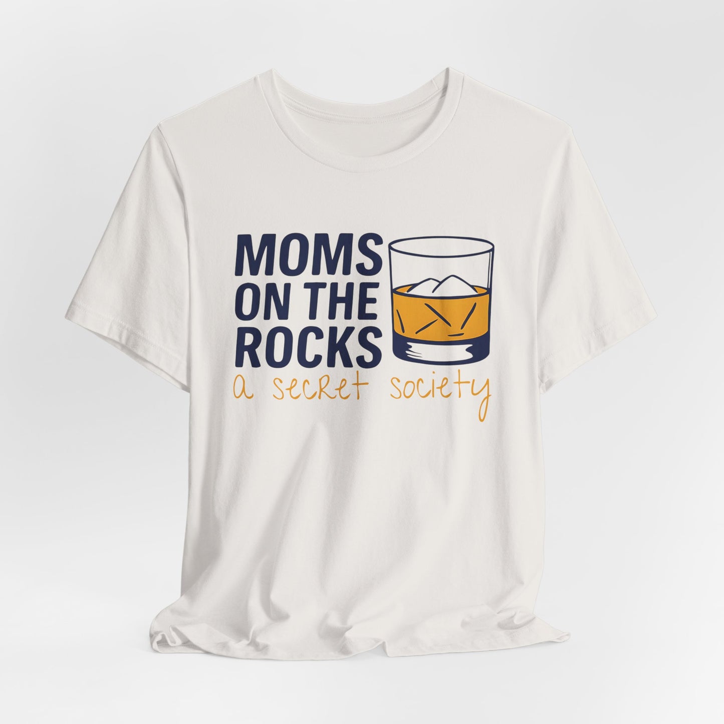 Moms on the Rocks Tee – Funny Graphic T-Shirt for Mom Life