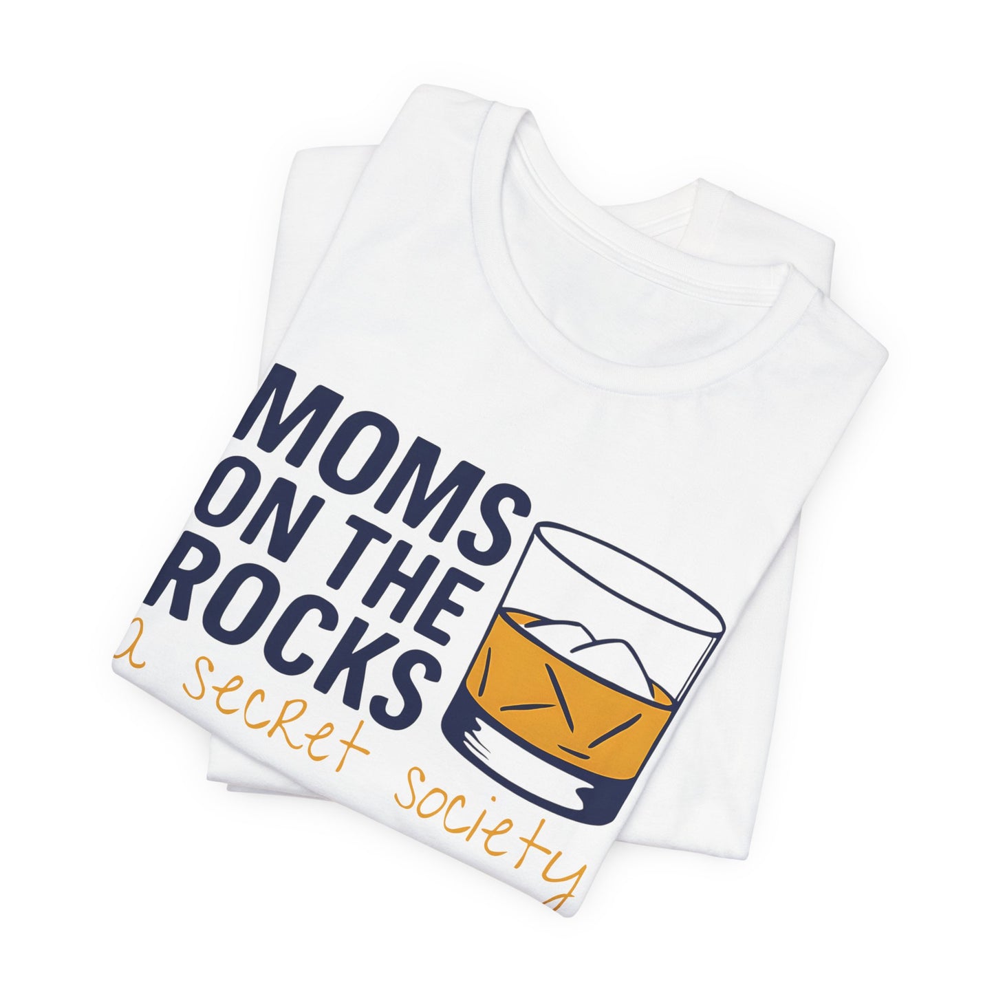 Moms on the Rocks Tee – Funny Graphic T-Shirt for Mom Life